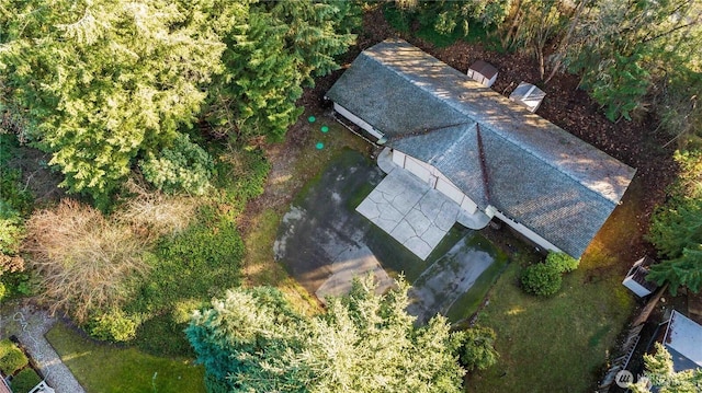 5116 54th St W, University Place, WA 98467 - view from above of property