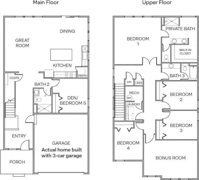 7318 281st Pl NW Unit 42, Stanwood, WA 98292 - home floor plan