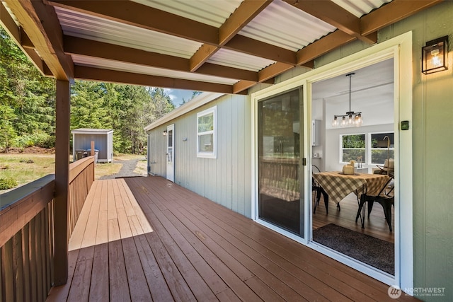 12323 Burchard Dr SW, Port Orchard, WA 98367 - view of wooden terrace