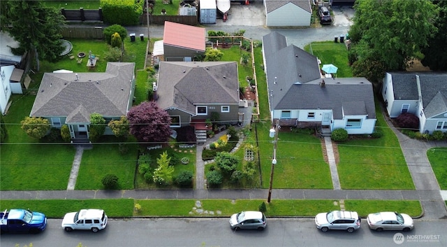1433 S 12th St, Mount Vernon, WA 98274 - aerial perspective of suburban area