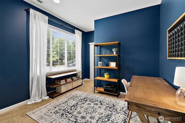 10508 174th Ave E, Bonney Lake, WA 98391 - carpeted home office with baseboards