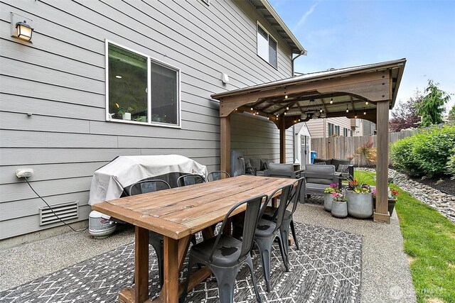 10508 174th Ave E, Bonney Lake, WA 98391 - view of patio with outdoor dining space