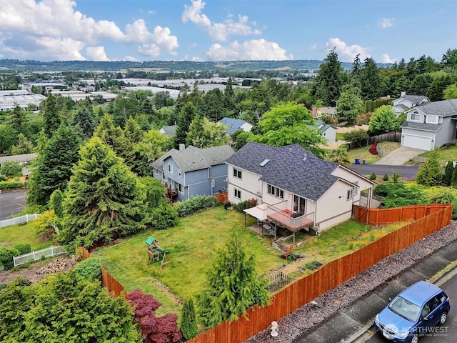 9505 S 214th Pl, Kent, WA 98031 - aerial perspective of suburban area