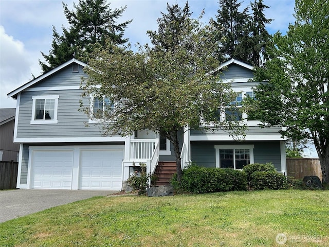 9002 Shadberry Dr SE, Olympia, WA 98513 - obstructed view of property featuring a garage and driveway
