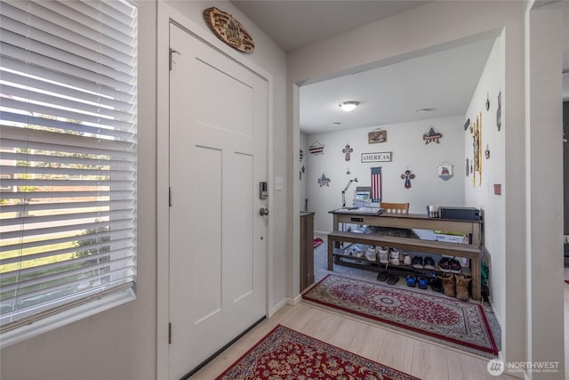 15028 Iverson Loop SE, Yelm, WA 98597 - foyer entrance featuring light wood-type flooring