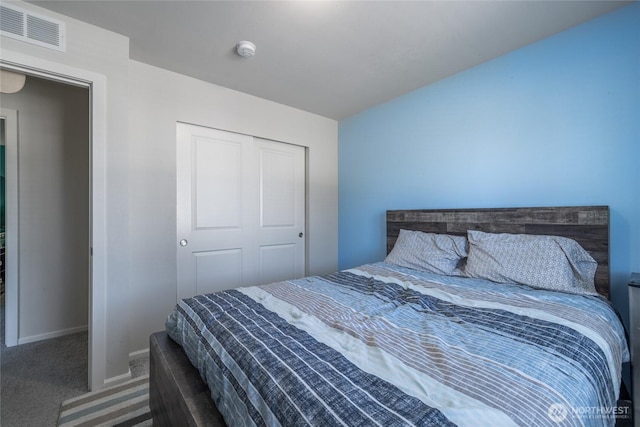 15028 Iverson Loop SE, Yelm, WA 98597 - carpeted bedroom with baseboards and a closet