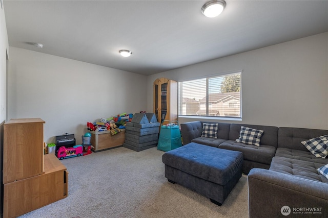 15028 Iverson Loop SE, Yelm, WA 98597 - living area with carpet flooring and arched walkways