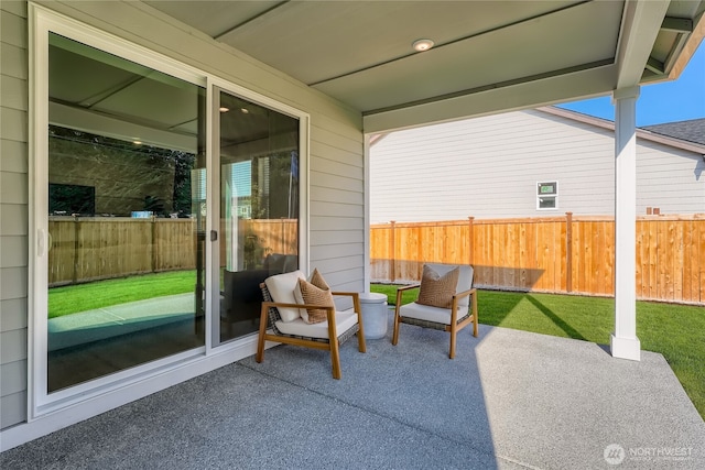 13461 192nd St E, Graham, WA 98338 - view of patio
