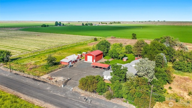 11801 Rd K NE, Moses Lake, WA 98837 - aerial view of sparsely populated area featuring rows of crops