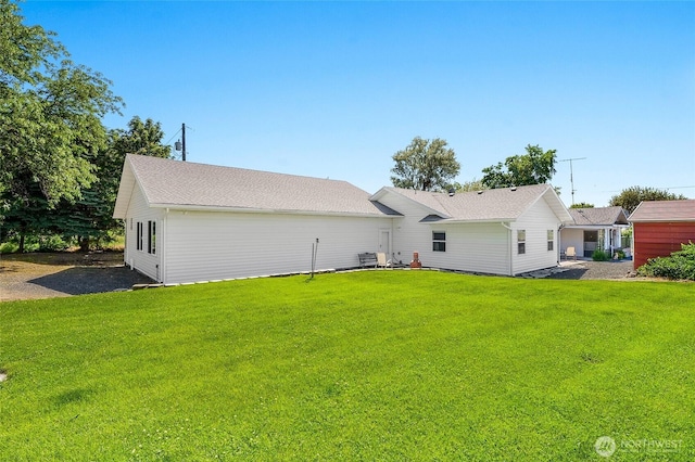 11801 Rd K NE, Moses Lake, WA 98837 - rear view of house with a yard