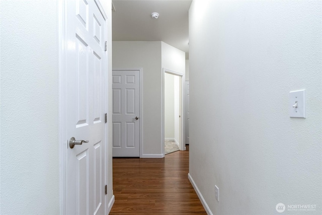 78 Cranbrook Ln, Walla Walla, WA 99362 - corridor with dark wood-style flooring and baseboards