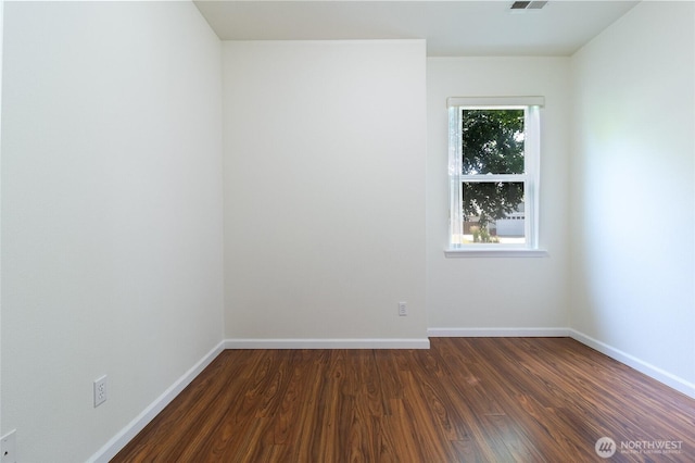 78 Cranbrook Ln, Walla Walla, WA 99362 - spare room featuring dark wood-style floors and baseboards