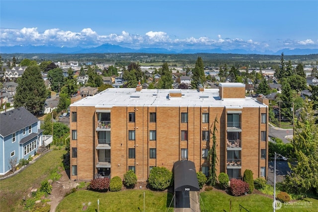 3425 Colby Ave Unit 601, Everett, WA 98201 - view of property with a mountain view