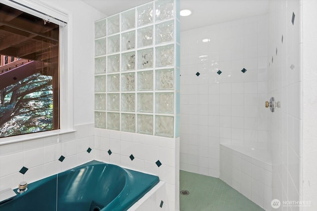 21907 3rd Ave SE, Bothell, WA 98021 - bathroom featuring a garden tub and a walk in shower