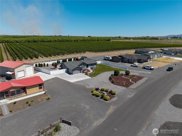 207 Moon River Vw SW, Mattawa, WA 99349 - overview of rural landscape featuring rows of crops
