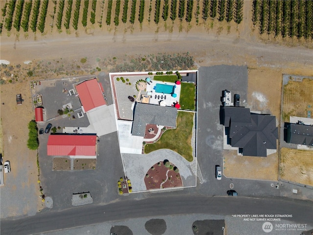207 Moon River Vw SW, Mattawa, WA 99349 - overview of rural landscape featuring abundant farmland