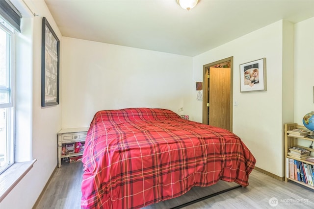 642 Sprague Valley Dr, Maple Falls, WA 98266 - bedroom with wood finished floors and baseboards