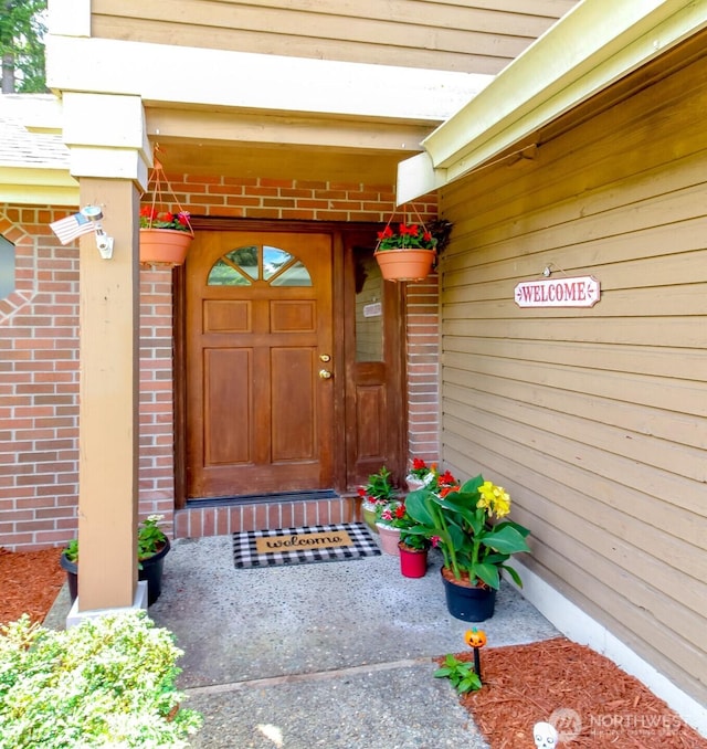 18909 SE 263rd St, Covington, WA 98042 - entrance to property featuring brick siding