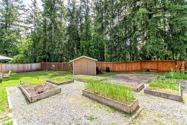 18909 SE 263rd St, Covington, WA 98042 - view of yard with a garden and view of scattered trees