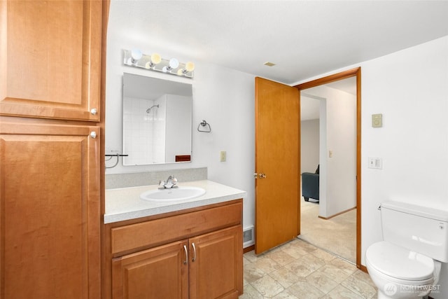 1642 Browns Point Blvd, Tacoma, WA 98422 - full bathroom with vanity, toilet, and a shower