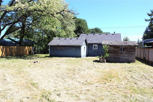18343 Albany St SW, Rochester, WA 98579 - view of back of property