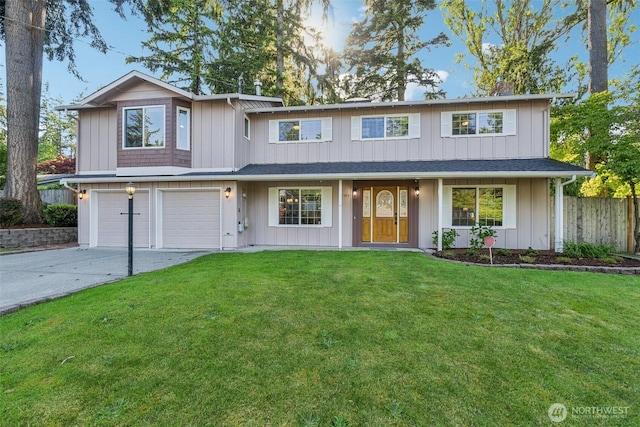 7309 134th Ave NE, Redmond, WA 98052 - view of front of home with driveway and a garage