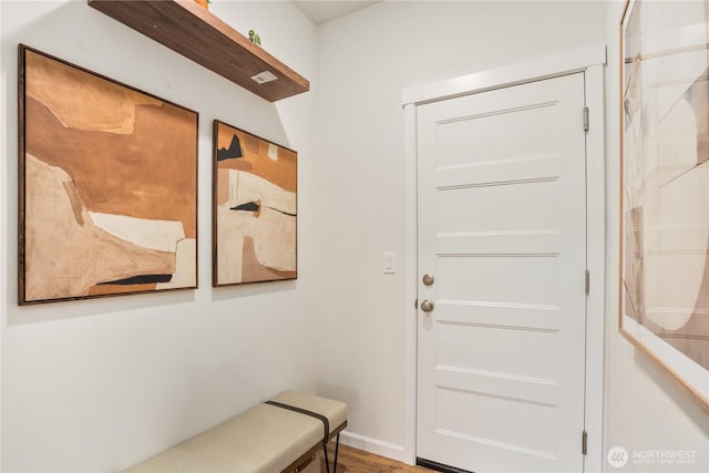 1192 68th Loop SE, Tumwater, WA 98501 - entryway with wood finished floors