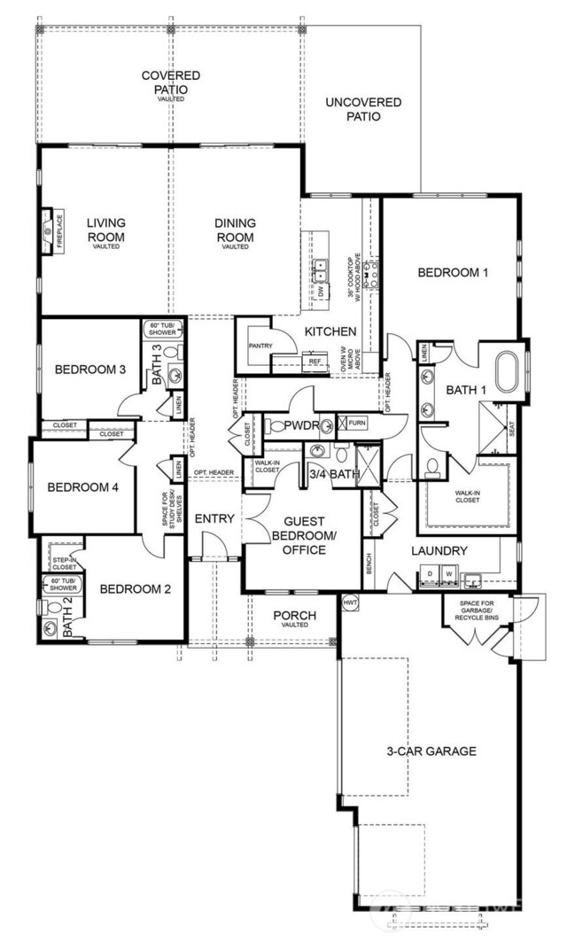131 Gold Leaf Ln, Cle Elum, WA 98922 - home floor plan