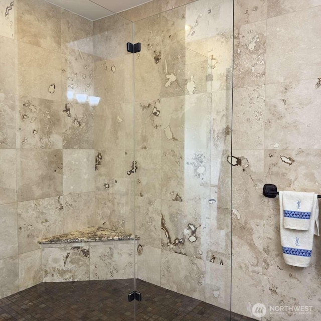 1436 Latham Ct, Dupont, WA 98327 - full bathroom featuring a tile shower