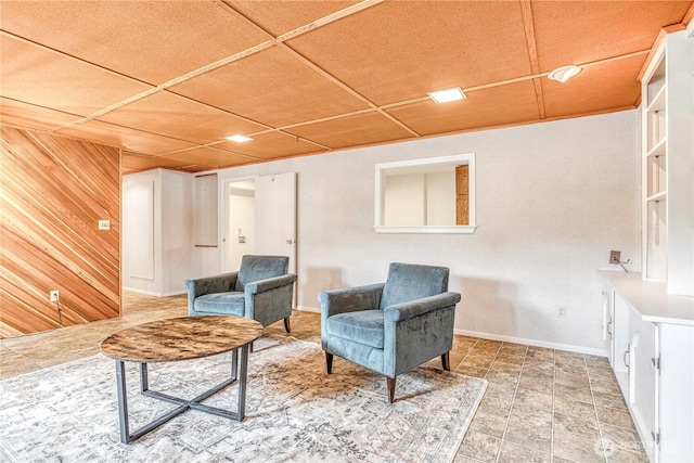 27 Poplar Ave, Wenatchee, WA 98801 - living area with wood walls and baseboards