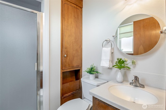 7215 N 23rd, Tacoma, WA 98406 - full bathroom with vanity and a shower stall
