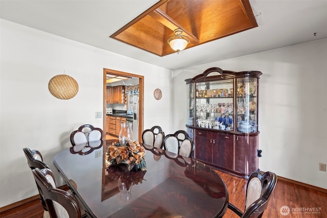 32232 7th Ave SW, Federal Way, WA 98023 - dining area with wood finished floors and baseboards
