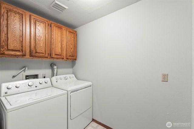 32232 7th Ave SW, Federal Way, WA 98023 - laundry room with cabinet space, washing machine and dryer, and baseboards
