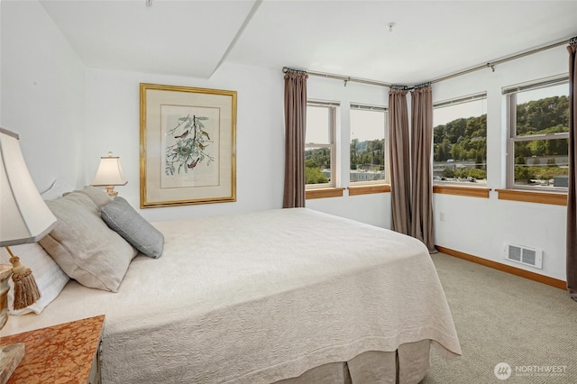 827 Hiawatha Pl S Unit 405, Seattle, WA 98144 - bedroom with carpet flooring, multiple windows, and baseboards