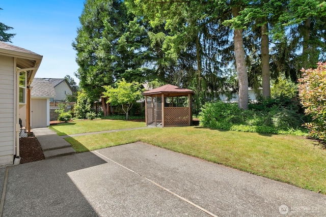 29617 58th Pl S, Auburn, WA 98001 - view of yard with a gazebo and a patio
