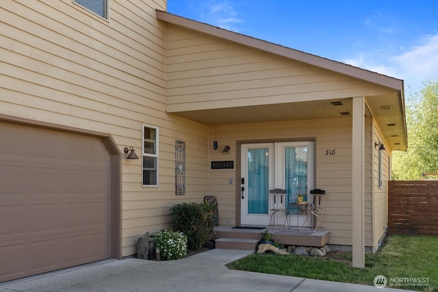 318 W Ridgeview Ln, Ellensburg, WA 98926 - doorway to property with a garage
