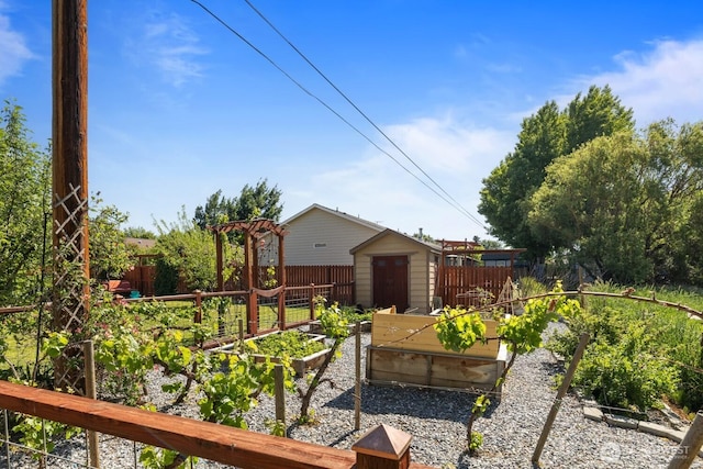 318 W Ridgeview Ln, Ellensburg, WA 98926 - fenced backyard with a garden