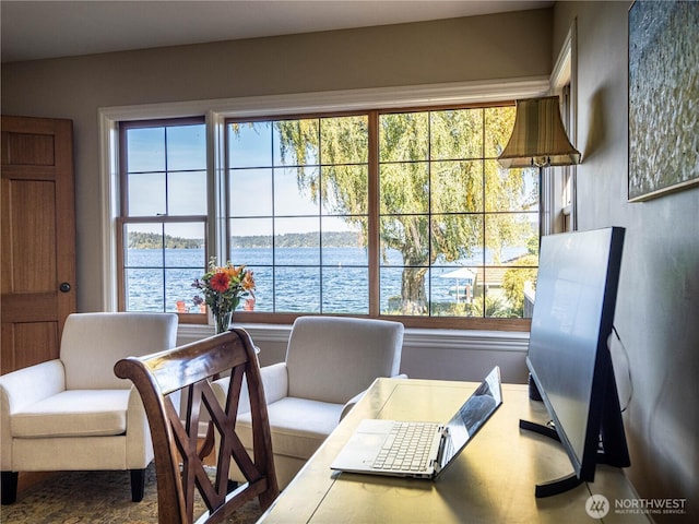 8314 Island Dr S, Seattle, WA 98118 - view of home office