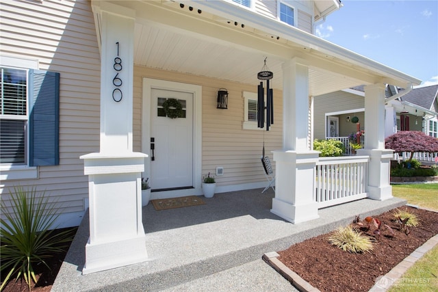 1860 Hoffman Hill Blvd, Dupont, WA 98327 - doorway to property featuring covered porch