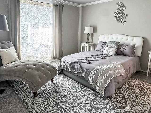 6240 Azure Way, Maple Falls, WA 98266 - carpeted bedroom with crown molding