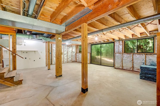 726 114th St NE, Tulalip, WA 98271 - below grade area with stairway