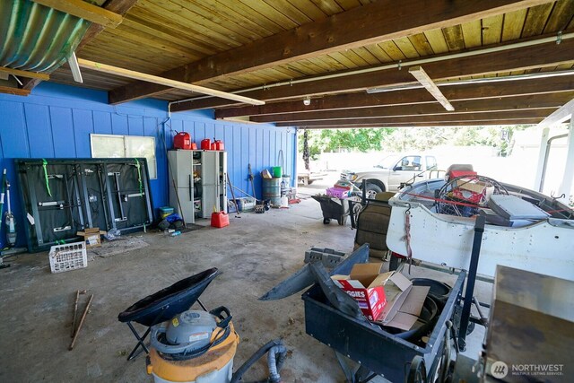 1245 W Axton Rd, Ferndale, WA 98248 - view of garage