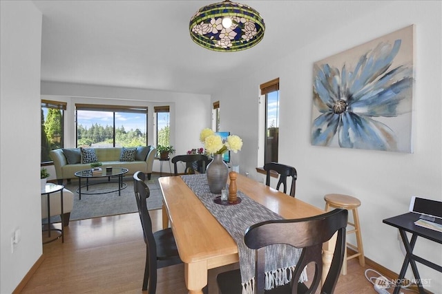 8929 48th Pl W, Mukilteo, WA 98275 - dining room featuring wood finished floors and baseboards