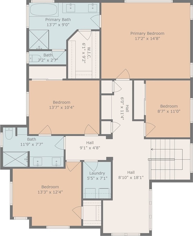 5613 21st Ave SW, Seattle, WA 98106 - view of home floor plan