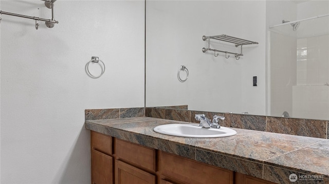 215 19th St, Gold Bar, WA 98251 - bathroom featuring vanity and a shower