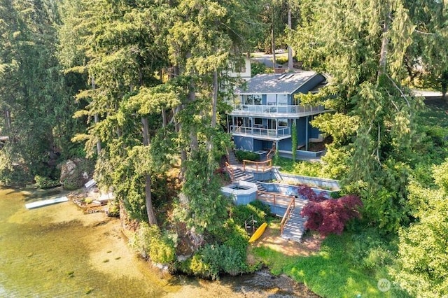 8 Far Summit Pl, Bellingham, WA 98229 - aerial view of property and surrounding area with a forest