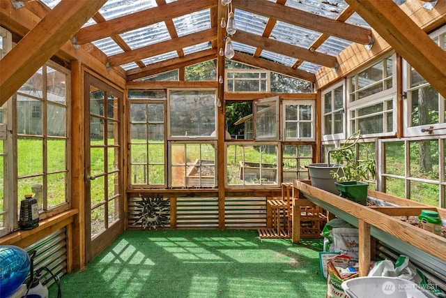 477 SE Old Arcadia Rd, Shelton, WA 98584 - sunroom with lofted ceiling