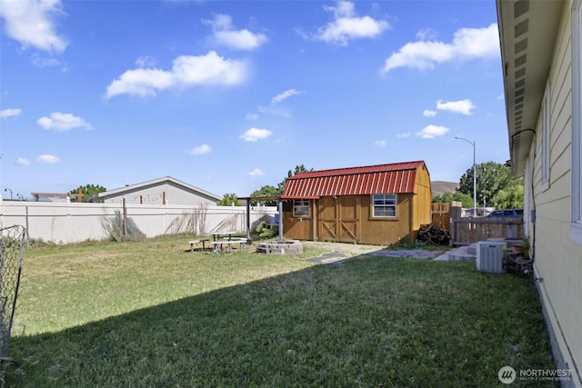 524 New Gate Dr, Prosser, WA 99350 - view of yard featuring central AC unit