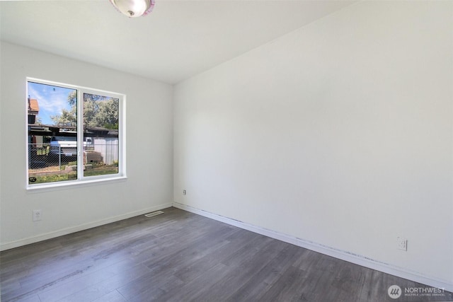 524 New Gate Dr, Prosser, WA 99350 - spare room with dark wood-type flooring and baseboards