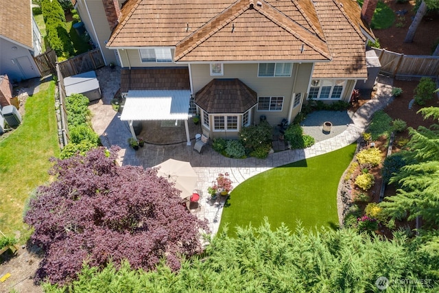 20520 NE 35th Pl, Sammamish, WA 98074 - view from above of property